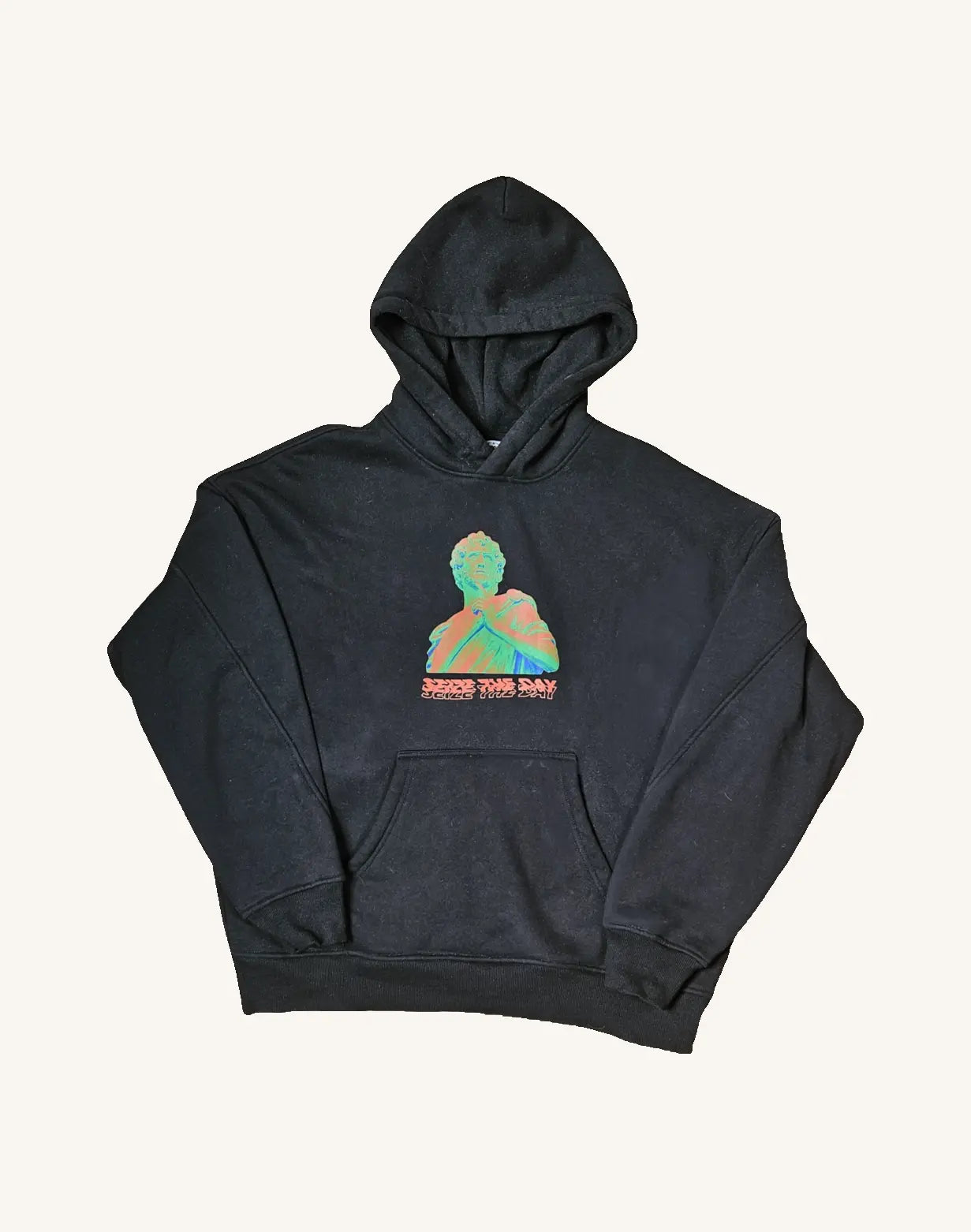 digital renaissance hoodie van seize the day voorkant